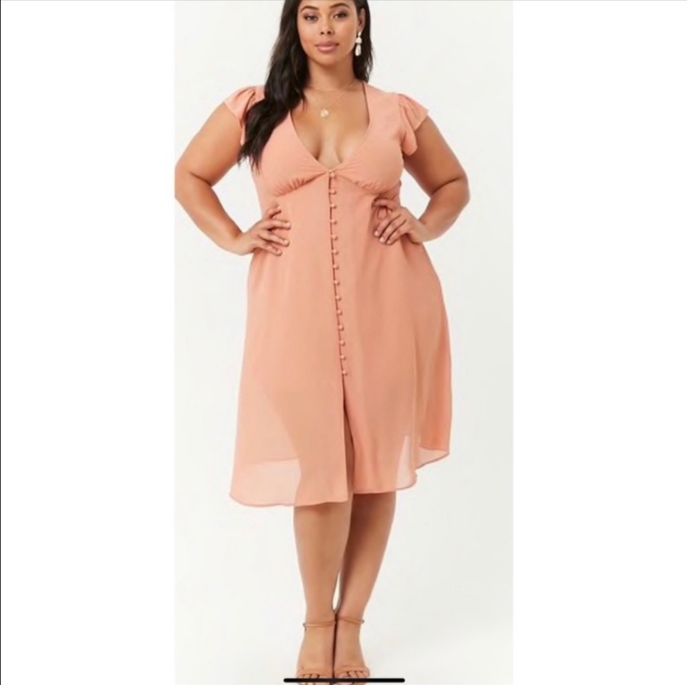Forever 21 pink dress